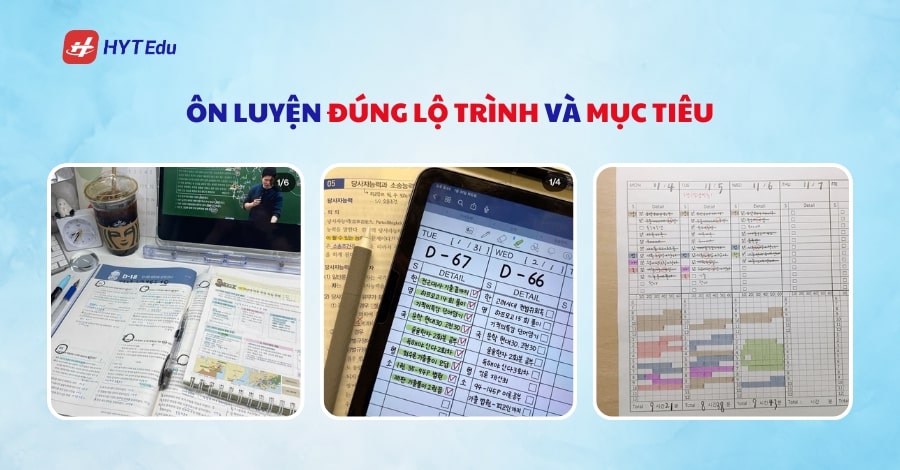 on luyen dung lo trinh va muc tieu