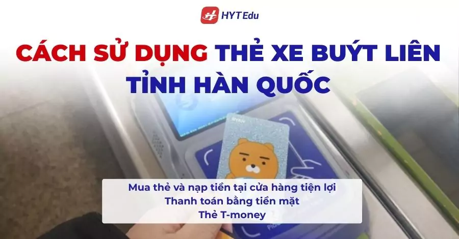 Xe buýt liên tỉnh Hàn Quốc