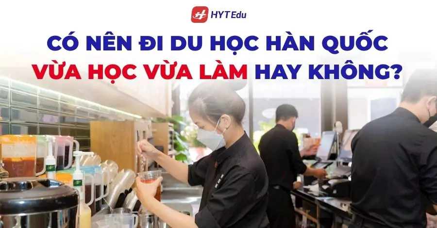 Có nên đi du học Hàn Quốc vừa học vừa làm hay không?