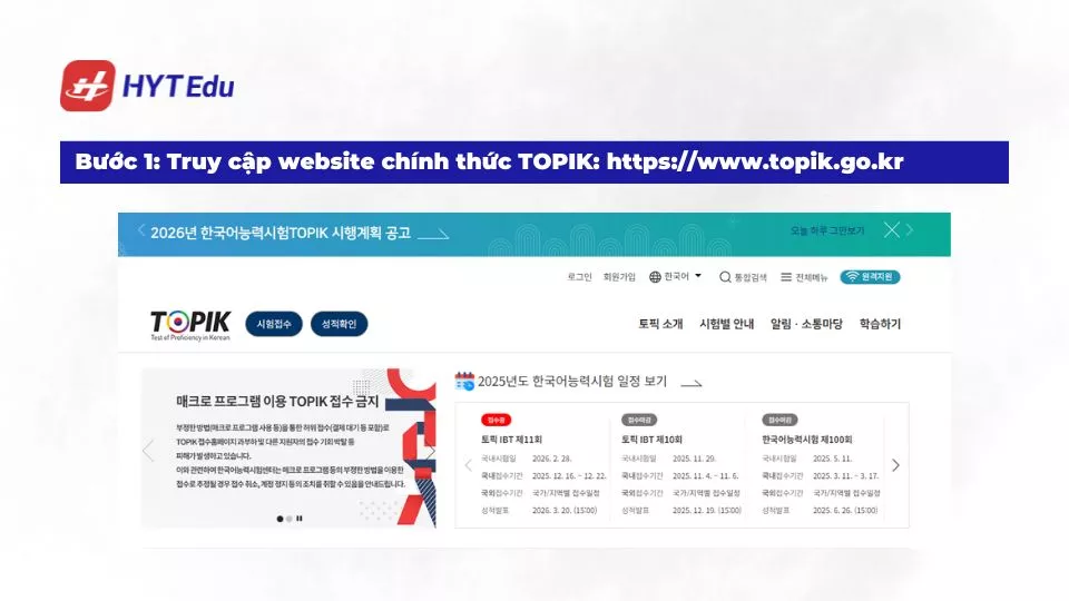 Tra cứu kết quả TOPIK 105 chính xác, nhanh nhất 2026 cách tra cứu TOPIK 105