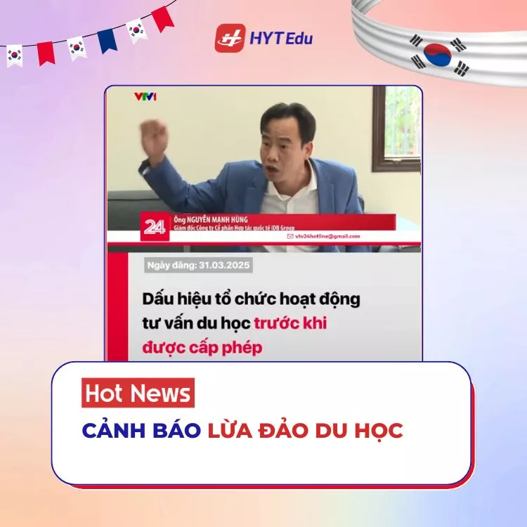 Trung tâm du học Hàn Quốc có cần giấy phép không? trung tâm du học Hàn Quốc lừa đảo