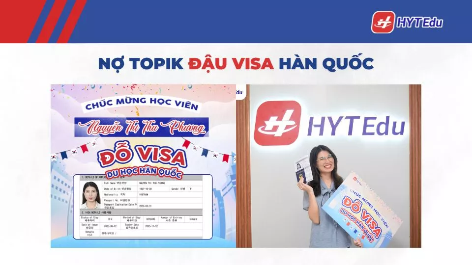 Trung tâm du học Hàn Quốc uy tín cho người nợ TOPIK (2026) nợ TOPIK đậu visa Hàn Quốc