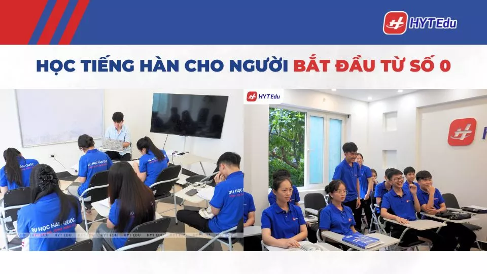 Trung tâm du học Hàn Quốc uy tín cho người nợ TOPIK (2026) học tiếng Hàn cho người mất gốc