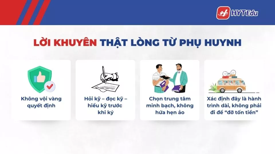 lời khuyên phụ huynh du học Hàn Quốc