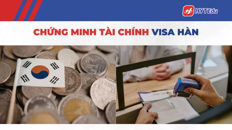 chứng minh tài chính visa Hàn