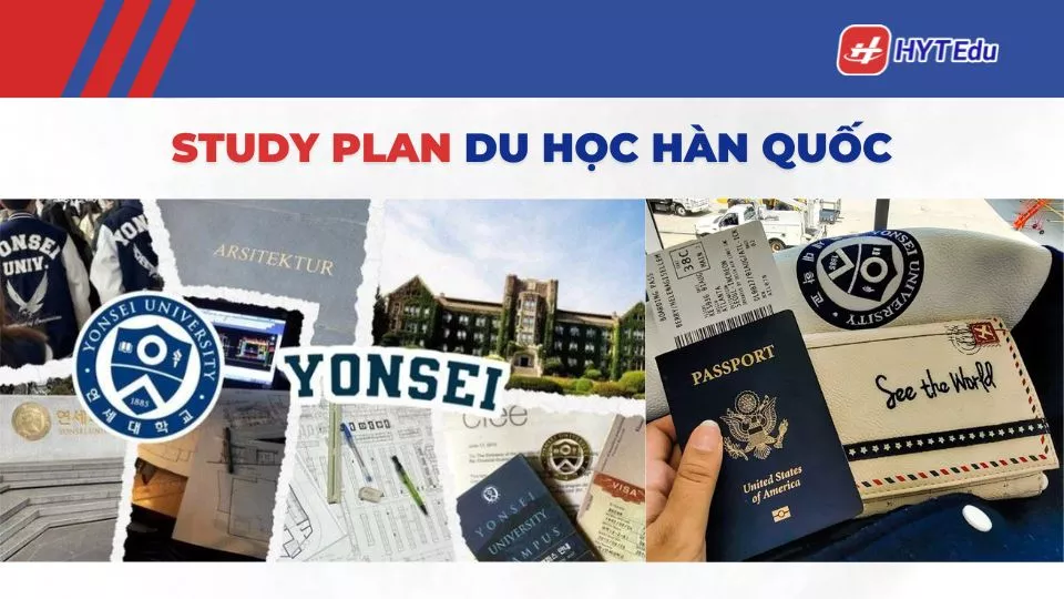 study plan du học Hàn Quốc