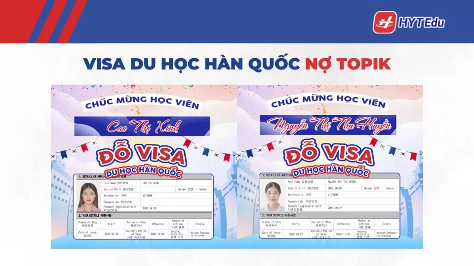 Trung tâm du học Hàn Quốc uy tín cho người nợ TOPIK (2026) visa du học Hàn Quốc nợ TOPIK