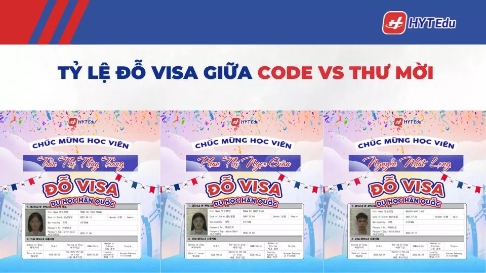 ty le dau visa han quoc code visa va thu moi