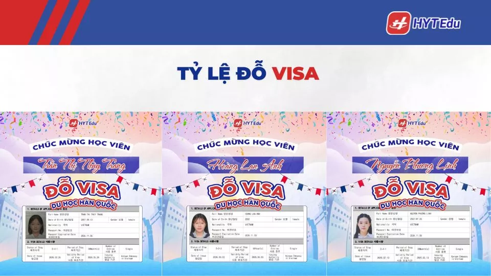 Trường Top 1 không cần sổ đóng băng 2026: Danh sách mới nhất ty le dau visa truong top 1 han quoc