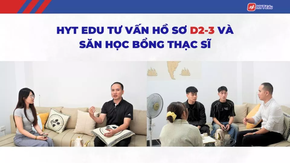 TOP trường thạc sĩ Hàn Quốc học bổng 100% 2026 HYT Edu tư vấn hồ sơ D2-3 và săn học bổng thạc sĩ