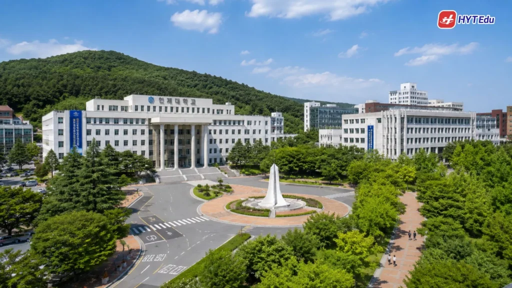 Khuôn viên Đại học Inje Hàn Quốc tại Gimhae