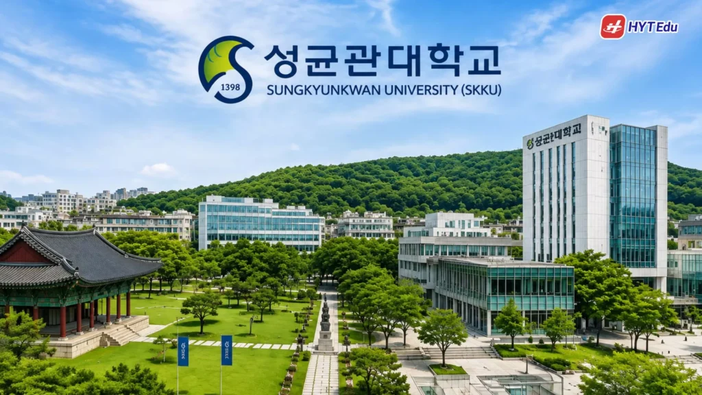 Toàn cảnh Đại học Sungkyunkwan Hàn Quốc với khuôn viên hiện đại và môi trường học tập quốc tế