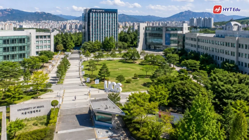 Đại học Seoul: Điều kiện, học phí, học bổng Toàn cảnh University of Seoul campus tại Dongdaemun-gu Seoul