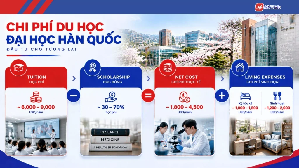 Học phí và học bổng Đại học Công giáo Hàn Quốc CUK
