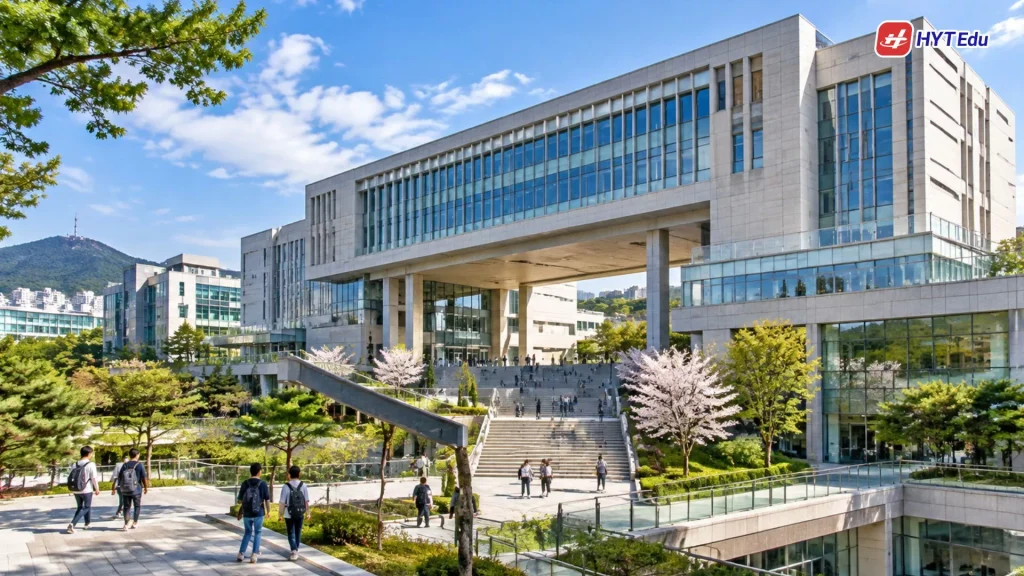 Campus Đại học Kwangwoon Kwangwoon University tại Nowon Seoul Hàn Quốc
