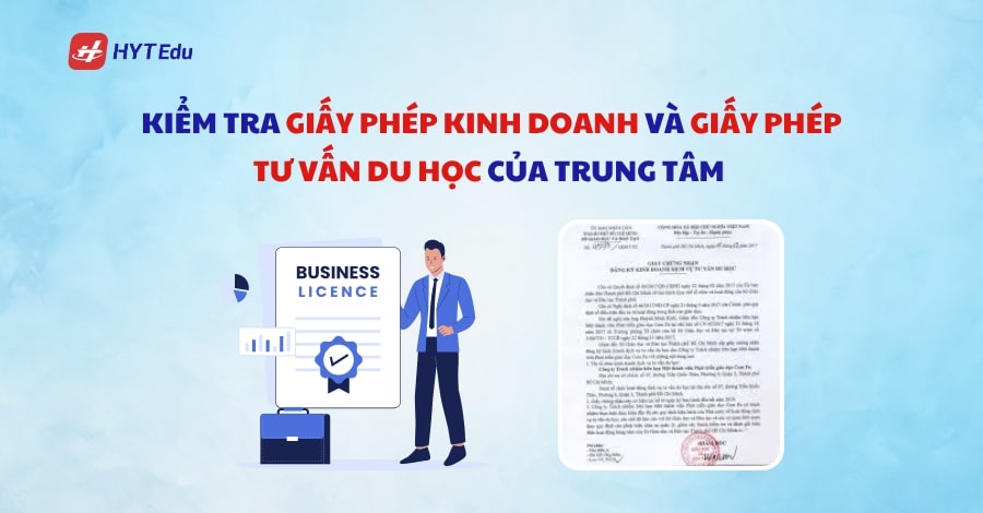 Top 7 trung tâm du học Hàn Quốc uy tín tại Hà Nội Kiểm tra các giấy tờ hợp pháp của trung tâm du học hàn quốc uy tín tại hà nội