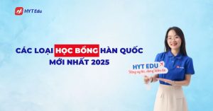 Các loại học bổng Hàn Quốc mới nhất 2025