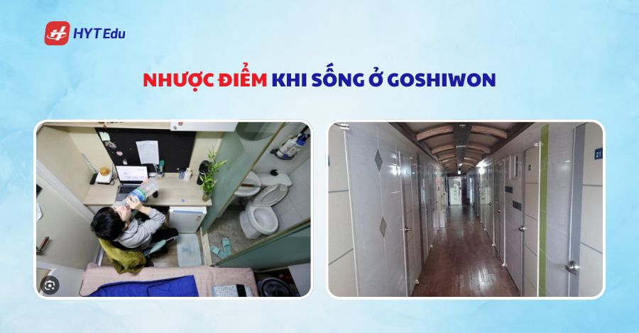 Goshiwon Hàn Quốc là gì? Nhược điểm khi sống ở Goshiwon Hàn Quốc