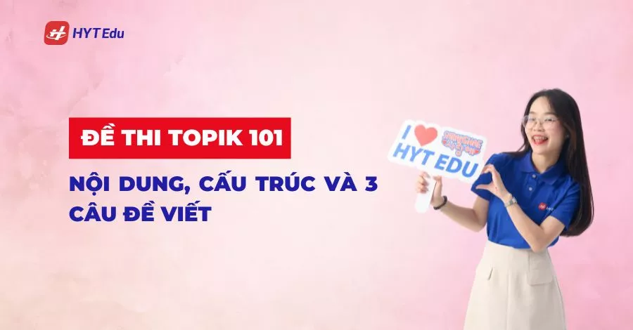 đề thi TOPIK 101