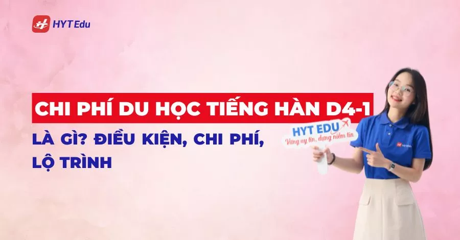 du học tiếng Hàn D4-1 là gì