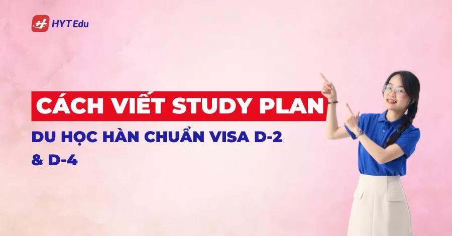 cách viết study plan du học Hàn