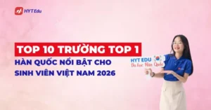 trường top 1 hàn quốc cho sinh viên việt nam