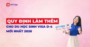 Quy định làm thêm cho du học sinh visa D-4 tại Hàn Quốc