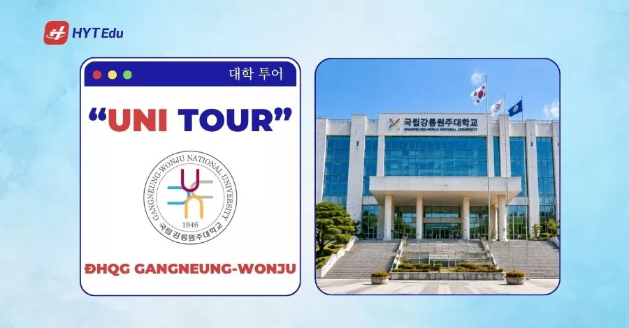 Đại học Quốc gia Gangneung-Wonju Hàn Quốc Gangneung-Wonju National University campus