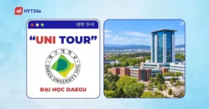 Đại học Daegu Daegu University với khuôn viên chính tại Gyeongsan Hàn Quốc